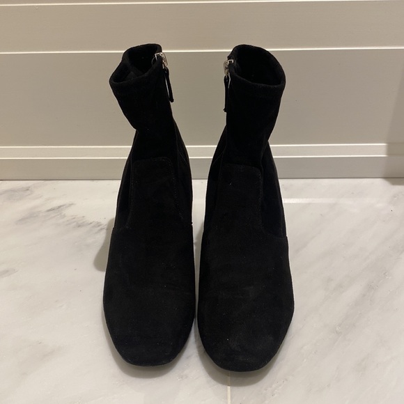 Steve Madden Frosstt Suede Booties - Picture 7 of 9